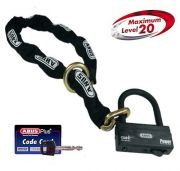 ΚΛΕΙΔΑΡΙΑ ΔΙΣΚΟΥ ΜΕ ΑΛΥΣΙΔΑ ABUS GRANIT 58/140 + 12 KS BLACK LOOP