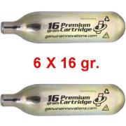 ΑΜΠΟΥΛΕΣ 6 X 16 gr GENUINE NO THREAD