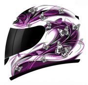 ΚΡΑΝΟΣ FULL FACE MT THUNDER BUTTERFLY Lady