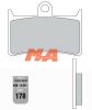 GALFER ΤΑΚΑΚΙΑ FD178 ΓΙΑ FZS 600 S FAZER 00-03 ΜΠΡΟΣΤΑ ( 2 SET )