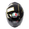 ΚΡΑΝΟΣ FULL FACE AGV K3 TOP GOTHIC BLACK