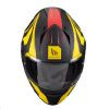 FULL FACE ΚΡΑΝΟΣ MOTO MT STINGER WARHEAD MATT BLACK -YELLOW