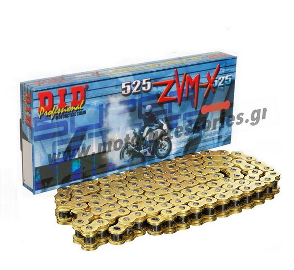 ΑΛΥΣΙΔΑ DID 525/112 ZVM-X GG (Κατάλληλη για μηχανές 450-1300cc)