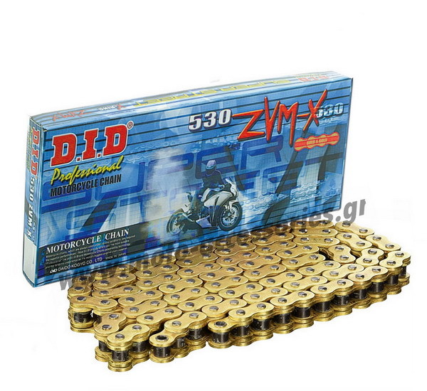 ΑΛΥΣΙΔΑ DID 530/114 ZVM-X GG (Κατάλληλη για μηχανές 600-1400cc)