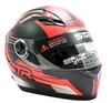 ΚΡΑΝΟΣ FULL FACE STR BULLET MATT BLACK / RED