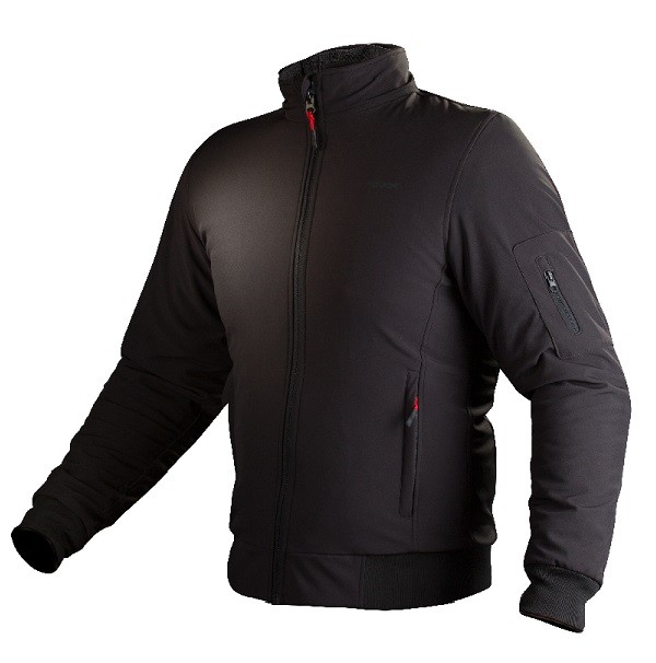 ΜΠΟΥΦΑΝ ΜΟΤΟ ΑΠΟ SOFTSHELL ΥΛΙΚΟ FOVOS BOMBER BLACK