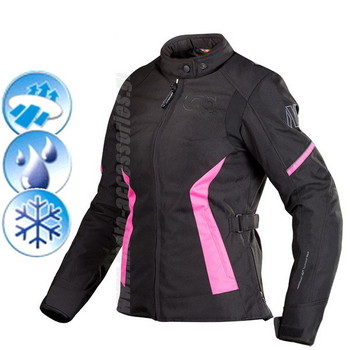 ΜΠΟΥΦΑΝ MOTO ΓΥΝΑΙΚΕΙΟ NORDCAP GLORY II ΜΑΥΡΟ / ΦΟΥΞΙΑ