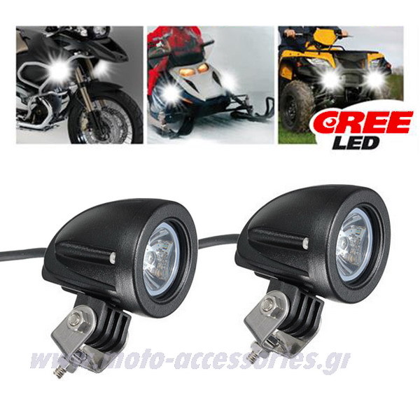 ΠΡΟΒΟΛΑΚΙΑ LED ΕΣΤΙΑΣΜΕΝΗΣ ΔΕΣΜΗΣ (Off Road ) GREE 72309 Twin