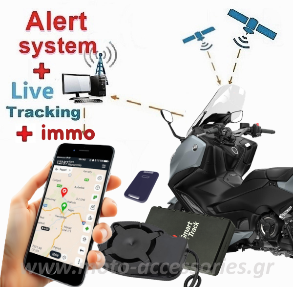 Ψηφιακό Σύστημα Immobilizer GT30 Immo (Με Κάρτα ID & Live Tracking)